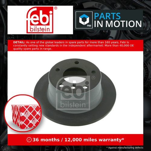 Brake discs pair solid - discs,