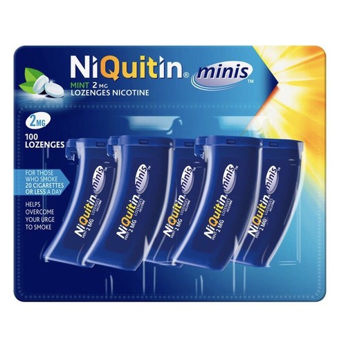 Niquitin mini mint lozenges - niquitin,
