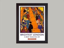 Framed London Underground