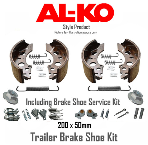 Trailer brake shoes - brake,