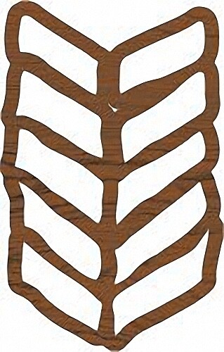 Small tribal chevron plaid - tribal,