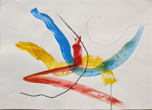 Abstract painting 384 - painting,