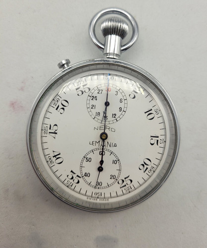 Vintage nero lemania white - vintage,