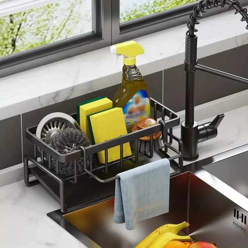 Kitchen sink caddy basket - sink,
