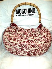Moschino RedWall Cheap and Chick Bag 100% Authentic rare