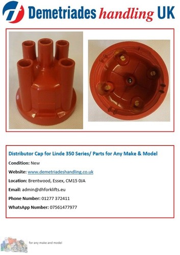 Distributor cap for - distributor, 350