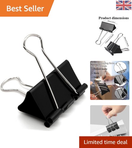 60mm extra large bulldog clips - bulldog,