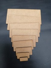 Wooden MDF Rectangle Thin