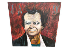 Original Jack Nicholson Painting Acrylic on Canvas Large 100cm x 100cm Unique
