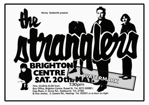 The stranglers gig poster - the,
