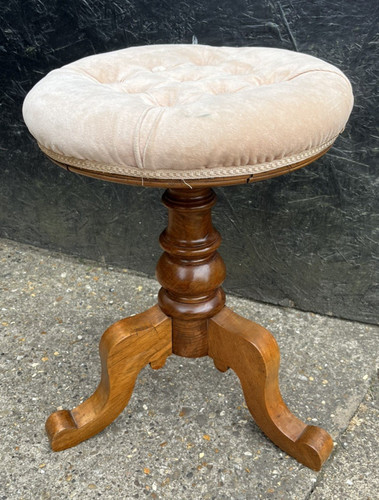 Piano stool antique victorian - antique,