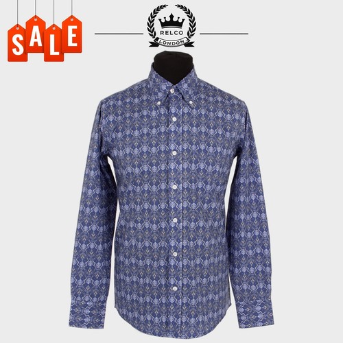 Relco paisley floral shirt - relco,