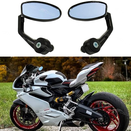 Oval motorcycle bar - 2x, 7/8"