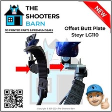 Steyr LG110 Offset Butt Plate