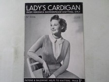 1940's Vintage Knitting