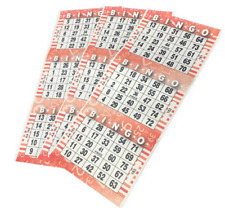 75 Number American Style bingo tickets 100 Sheets