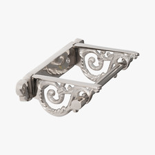 Victorian Toilet Roll Holder Chrome Finish Traditional DesignToilet Paper Holder