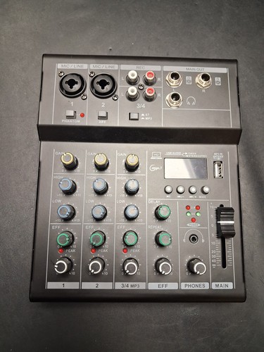 Audio mixer channel mixing - 4,