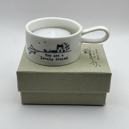 Tea light holder with - with, handle