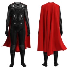 Kids Odin Son Thor Jumpsuit Superhero Cosplay Costume Adult Zentai Bodysuit 8