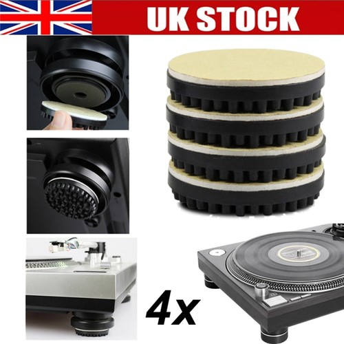 Turntable isolation feet - 4x, 2"