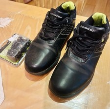 Men’s Dunlop Black Leather