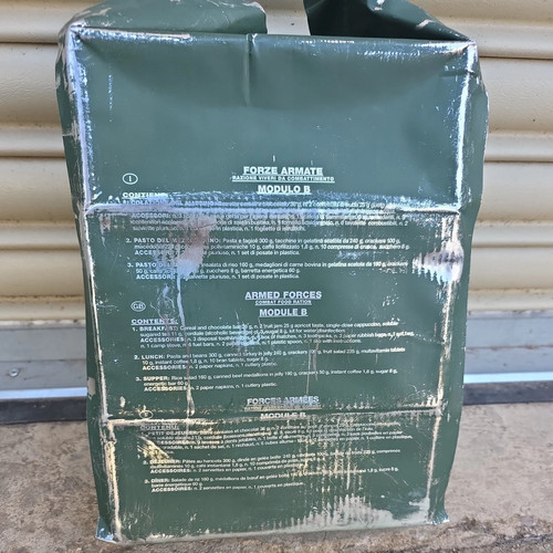 New sealed rare - mre, military