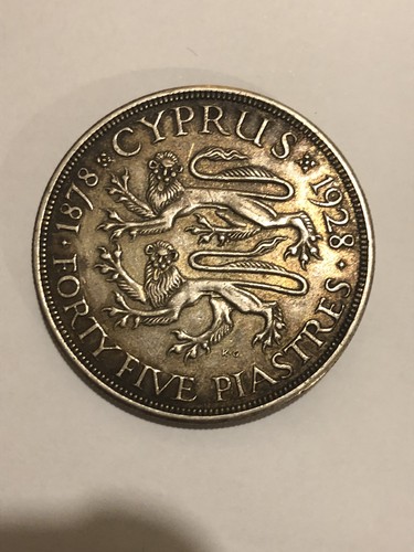 Cyprus piastres 1928 - piastres,