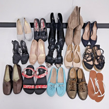 Wholesale Job Lot Shoes - 15 Pairs - Heels/Boots/Sandals - UK Size 6/6.5- SB999