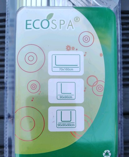 Ecospa shower curtain track - ecospa,