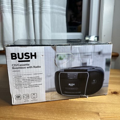 Bush boombox player - cd, &