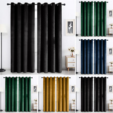 Heavy Blackout Velvet Curtains