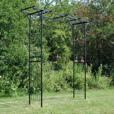 Metal garden arbour style arch - garden,