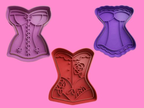 Corset design embosser - corset,