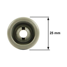 8 x Small Upper Basket Rack Wheel Wheels Runner For Indesit Dishwasher 25mm