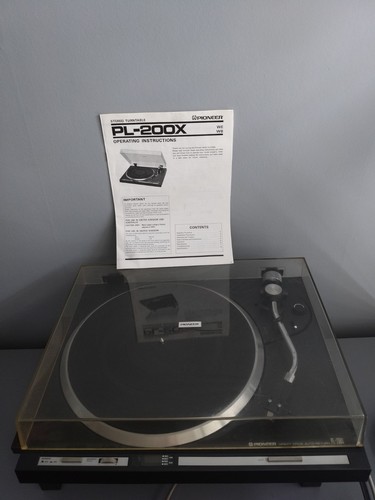 Pioneer 200x turntable - pioneer,