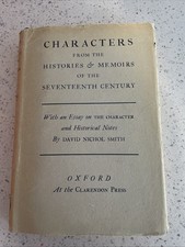 Characters From the histories