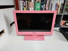 RARE Pink 16 Inch LED TV: Digihome - 16912LEDTVP (No Remote, W/Power Cable) - VG