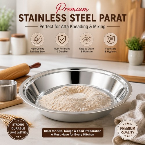 Stainless steel parat indian - parat,