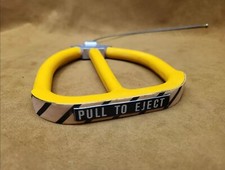 💥EJECTION seat Lower EJECT handle/ Pull To Eject Handle/ Fighter Jet Eject