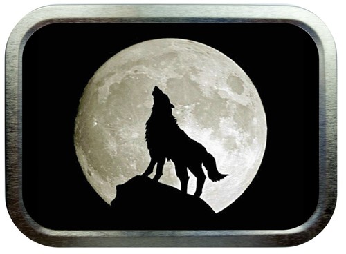 Howling wolf 2oz silver - howling,