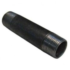 Black Steel Pipe Threaded Both