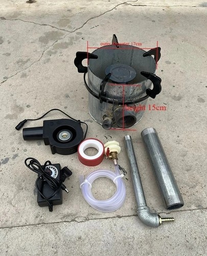 New waste oil burner old - waste,