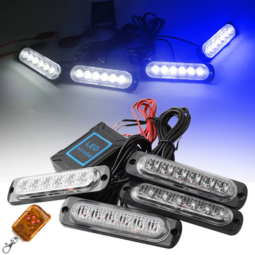 Led police lights for car - police,
