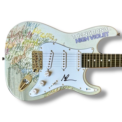 Matt berninger signed - signed, guitar