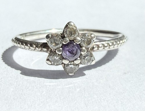 Sterling silver pandora ring - sterling,