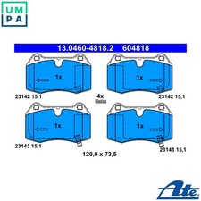 BRAKE PAD SET DISC BRAKE