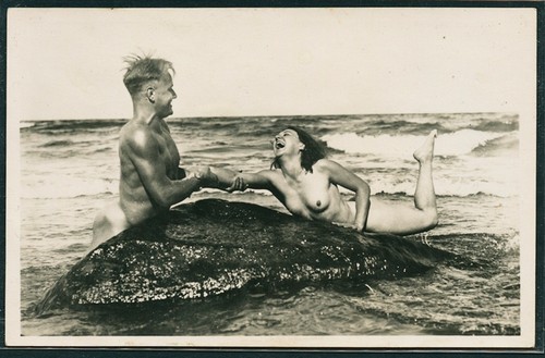 German 1920s risqué photo - german,