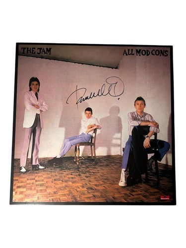 Paul weller signed the jam - weller,