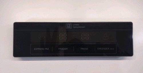 Fridge freezer display - lg,